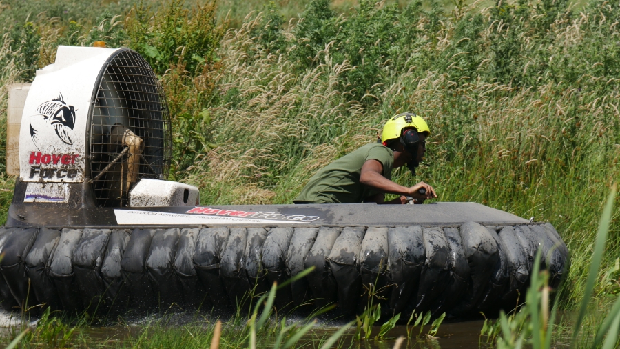 Hovercraft Racing for Groups