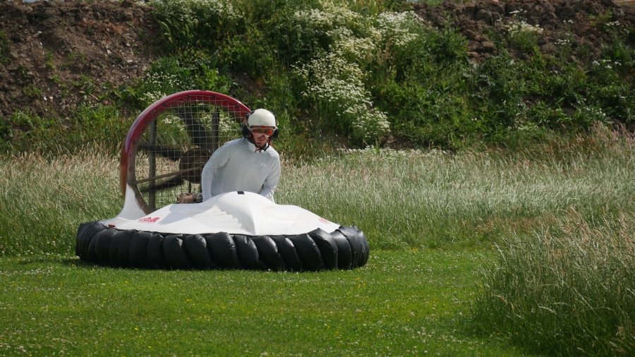 Hovercraft Racing for Groups
