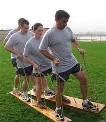 Centipede Team Plank Race