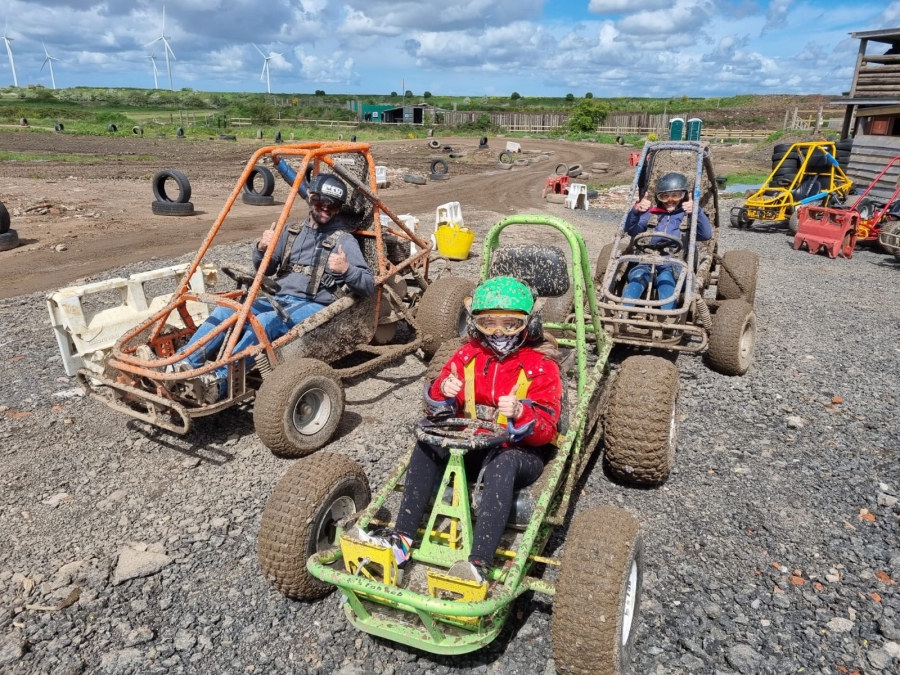 Family Dirt Karts